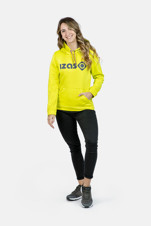 Izas Sudadera Con Capucha amarillo