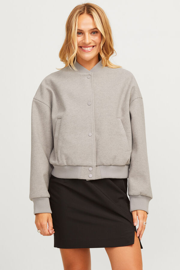 Jack & Jones Chaqueta bomber gris