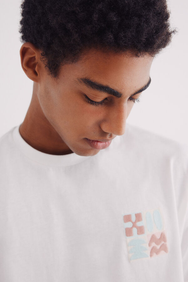 Springfield Camiseta alternative culture marfil