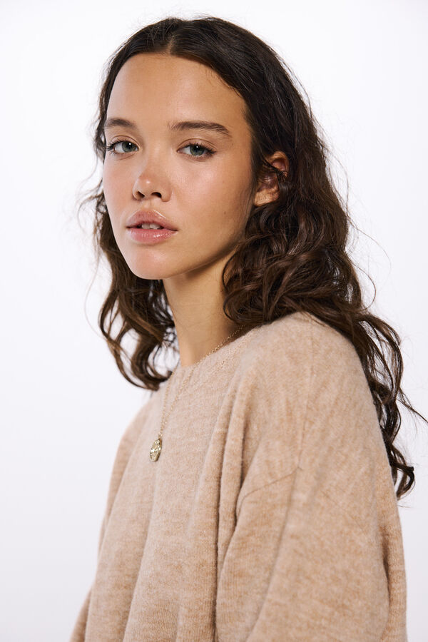 Springfield Suéter com riscas em relevo azul