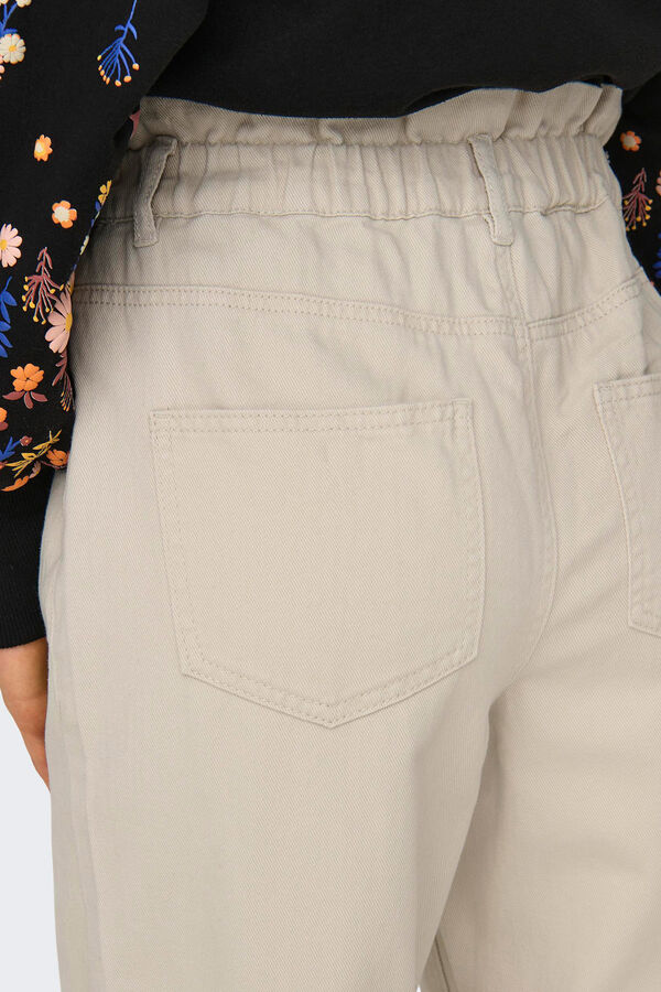 Only Hose Paperbag castanho