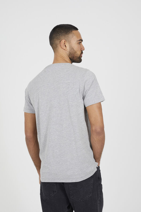 Brave Soul Polo cuello con botones gris