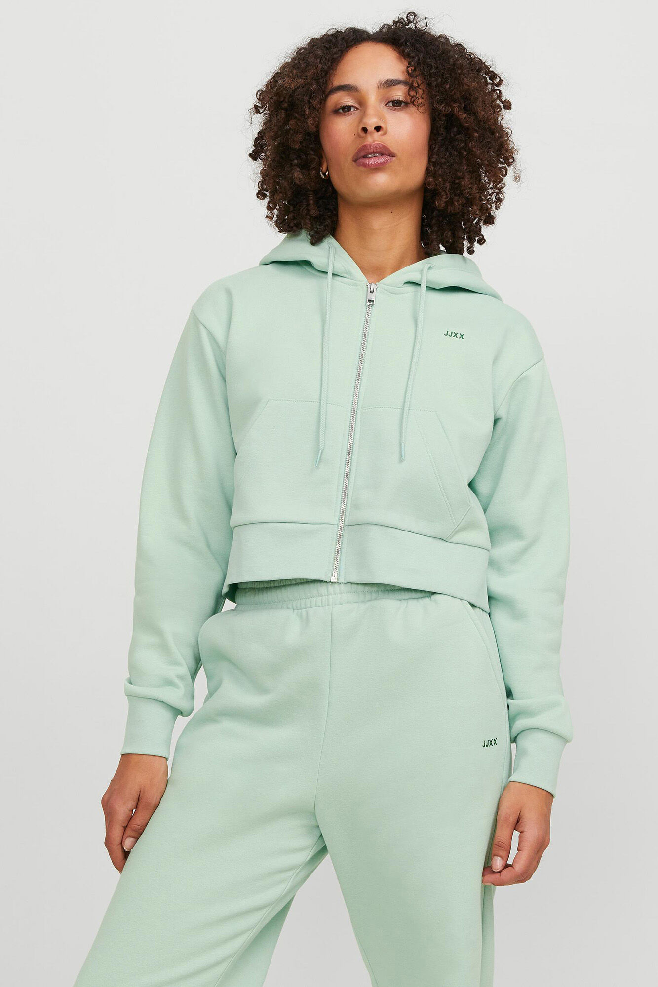 Jack & Jones Sweatshirt crop com capuz