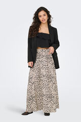 JDY Saia comprida estampada cinzento