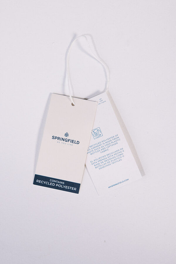 Springfield Vestido midi estampado paisley negro