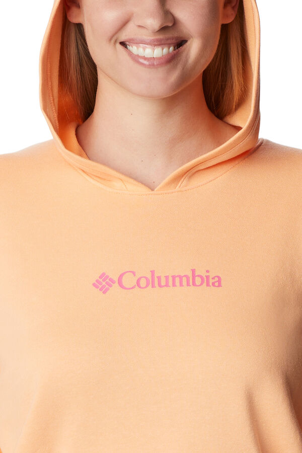 Springfield Sweatshirt de felpa francesa com capuz Columbia Logo™ III para mulher vermelho