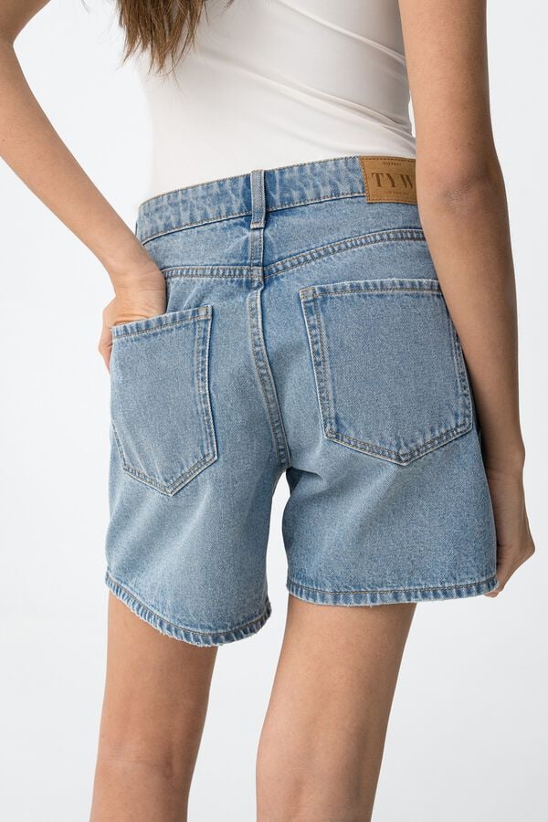 Tiffosi Young Shorts vaqueros baggy azul