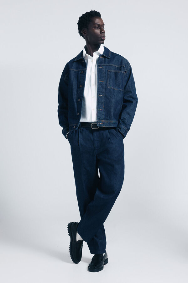 Springfield Vaquero chino lavado desencolado azul