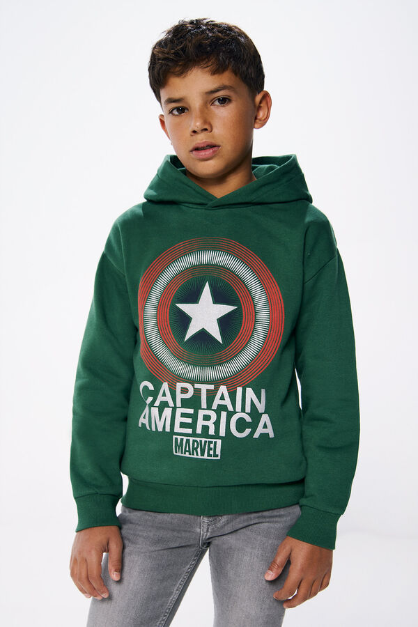 Springfield Kids Sudadera Capitan America ni&ntilde;o estampado