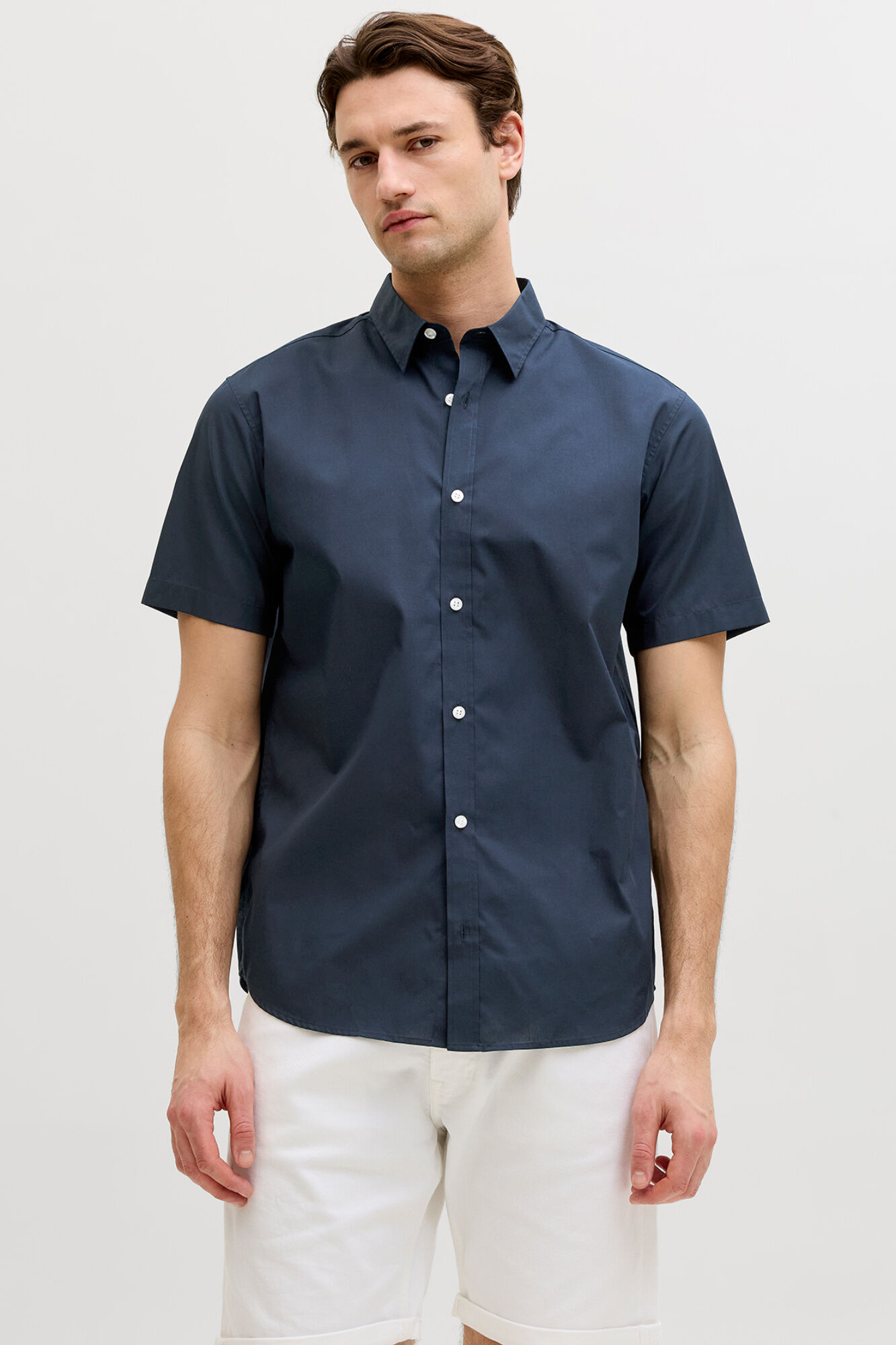 JJ REBEL Camisa manga corta sarga