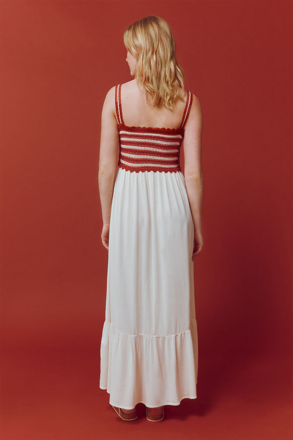 Springfield Vestido Mallorca branco