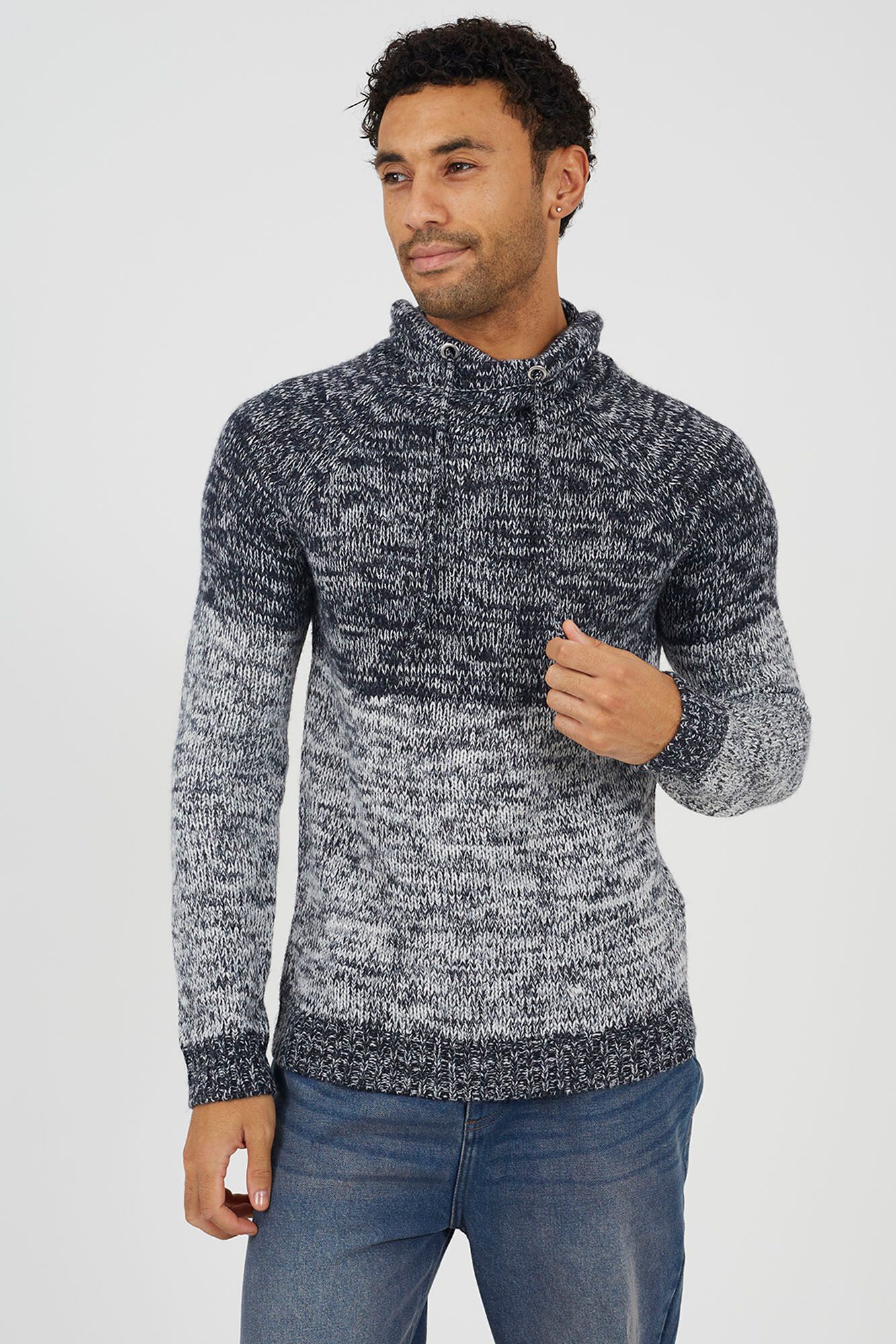 Brave Soul Camisola mesclada com cord&atilde;o