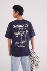 Springfield Camiseta shake it azul