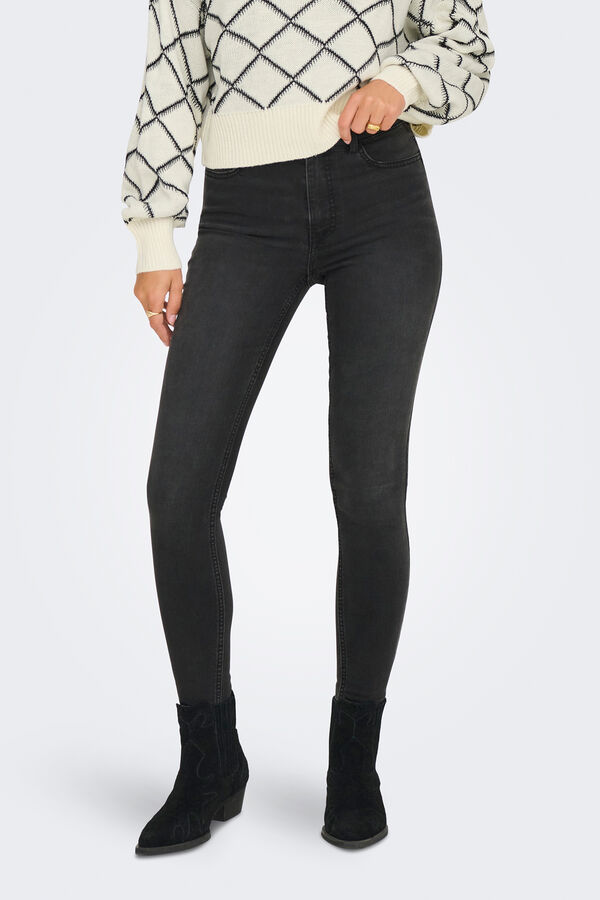 JDY Jeans Skinny gris