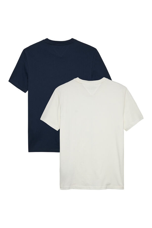 Tommy Jeans Pacote com duas camisetas masculinas branco