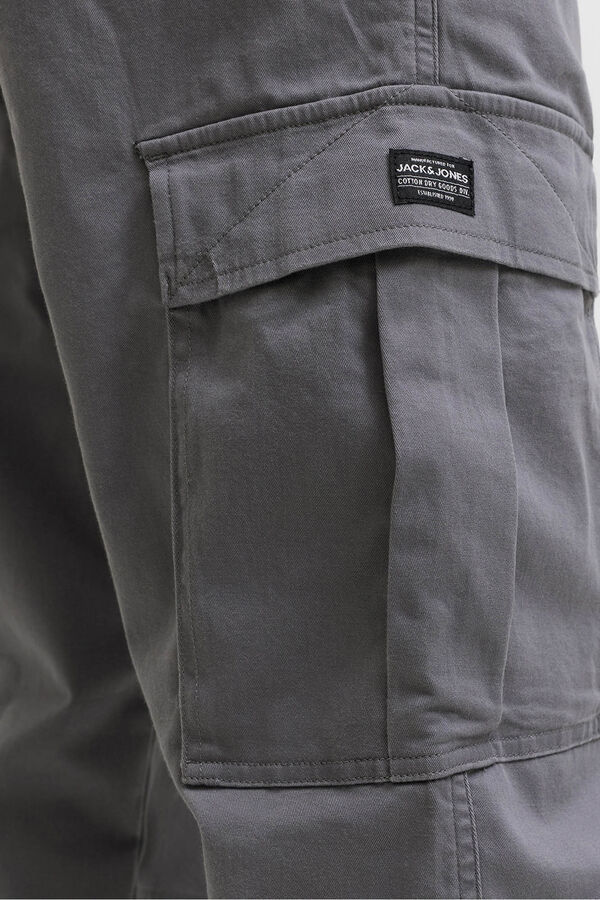 Jack & Jones Pantal&oacute;n cargo relaxed fit gris