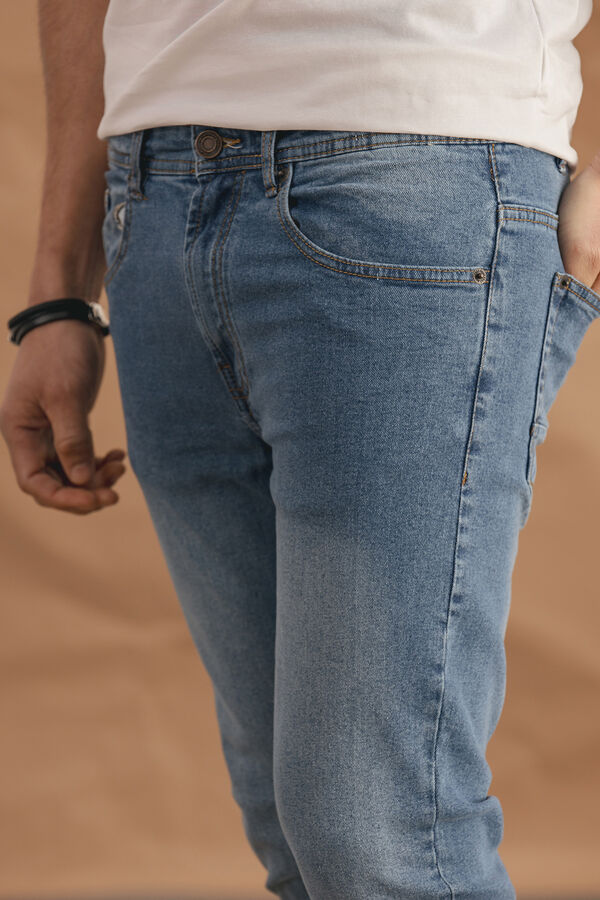 Celopman Jeans Skinny  azul