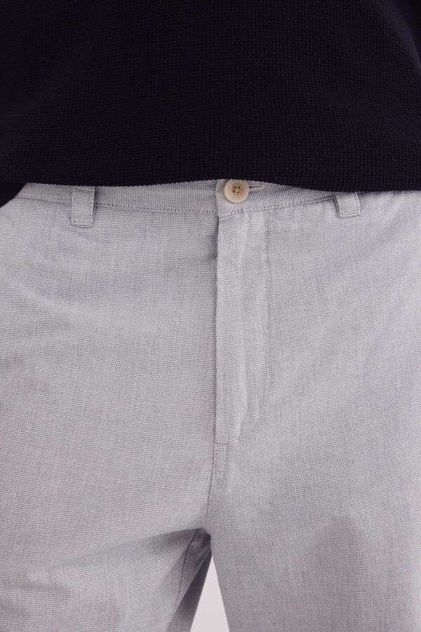 Springfield Pantalón ligero estructura slim fit azul