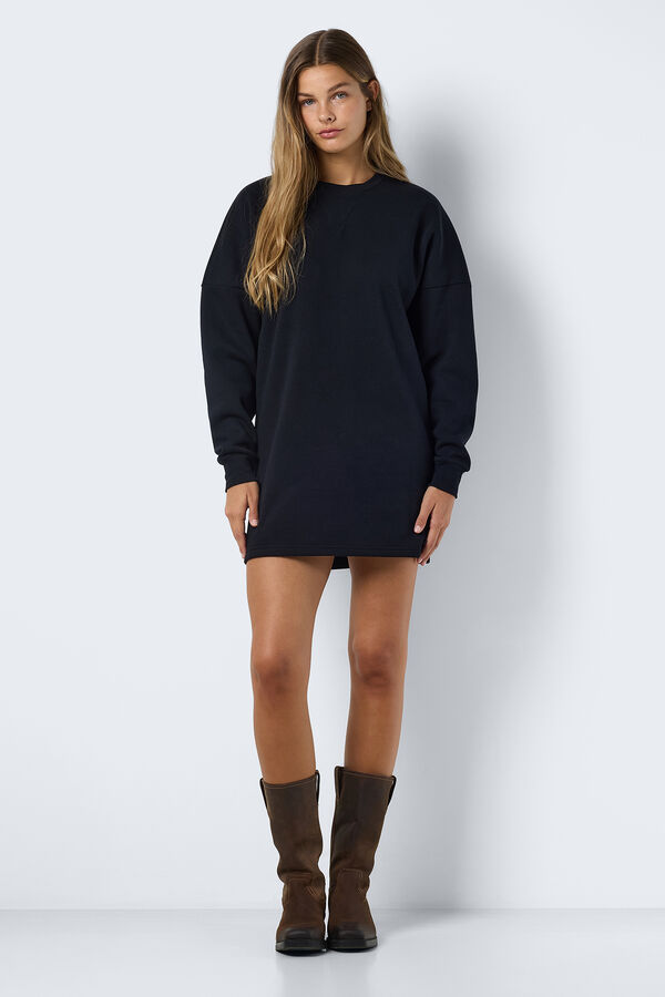 Noisy May Vestido de chándal de felpa negro