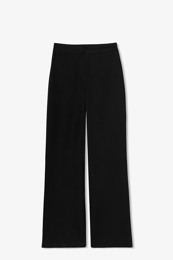 Tiffosi Cal&ccedil;as de perna larga  preto