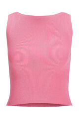 Jack & Jones Camiseta Crop ajustada rosa
