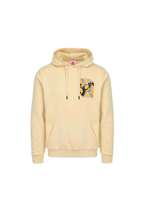 Kappa Valter Sweatshirt com capuz bege