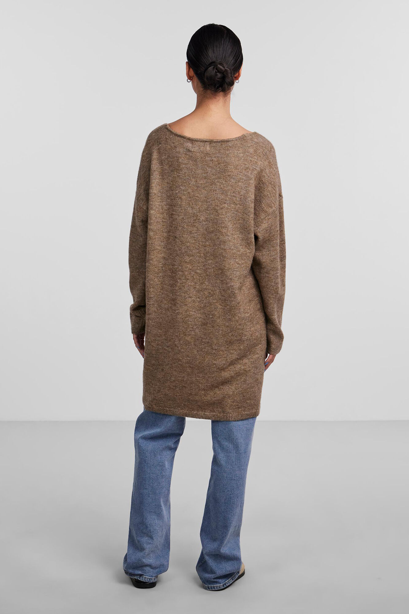 Pieces Vestido corto de punto