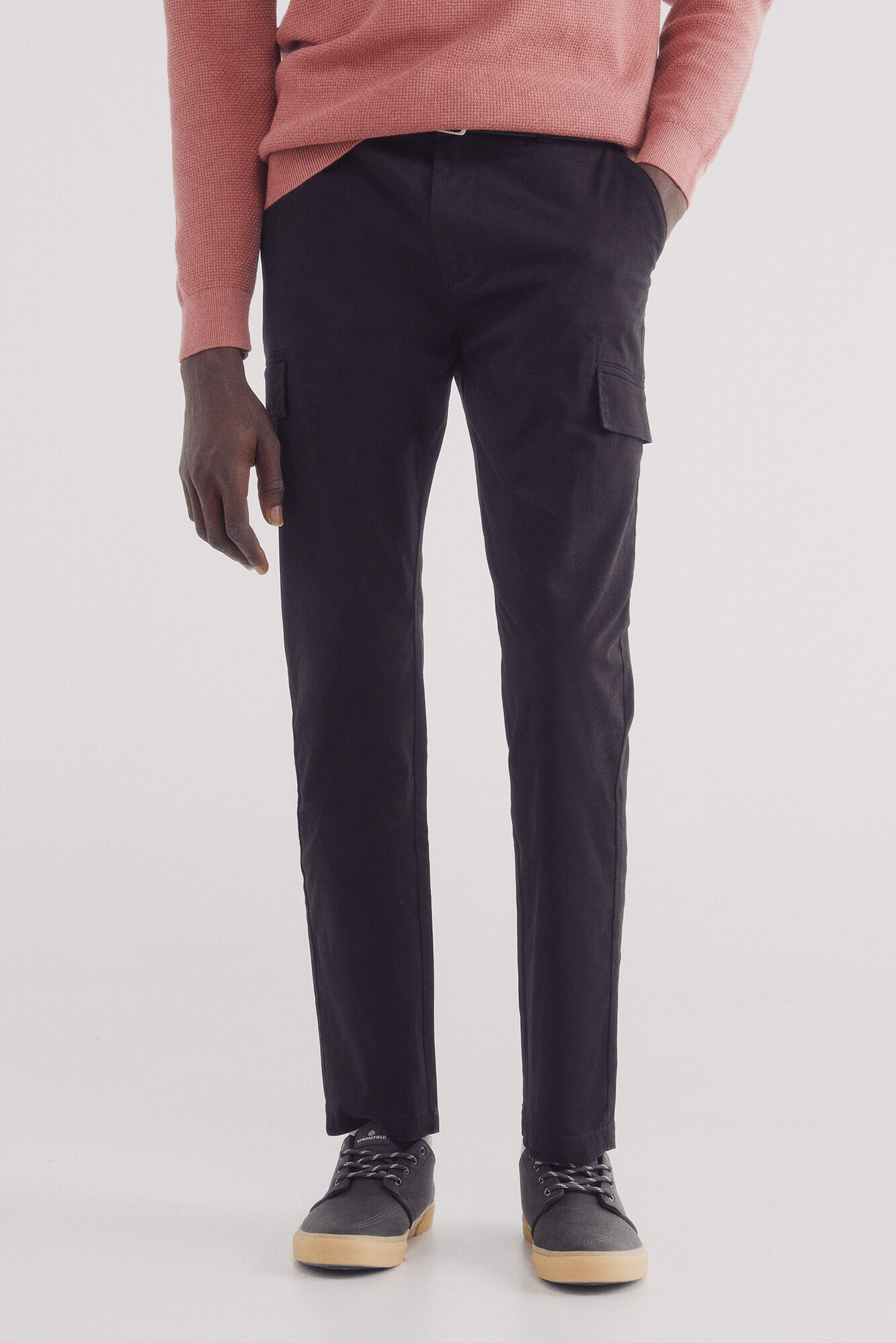 Springfield Cal&ccedil;as chino cargo slim fit