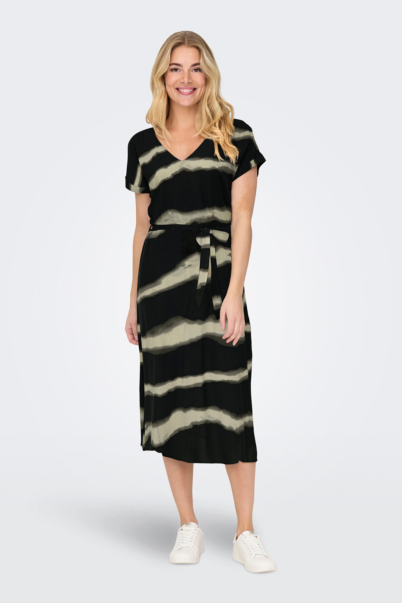 JDY Vestido midi estampado