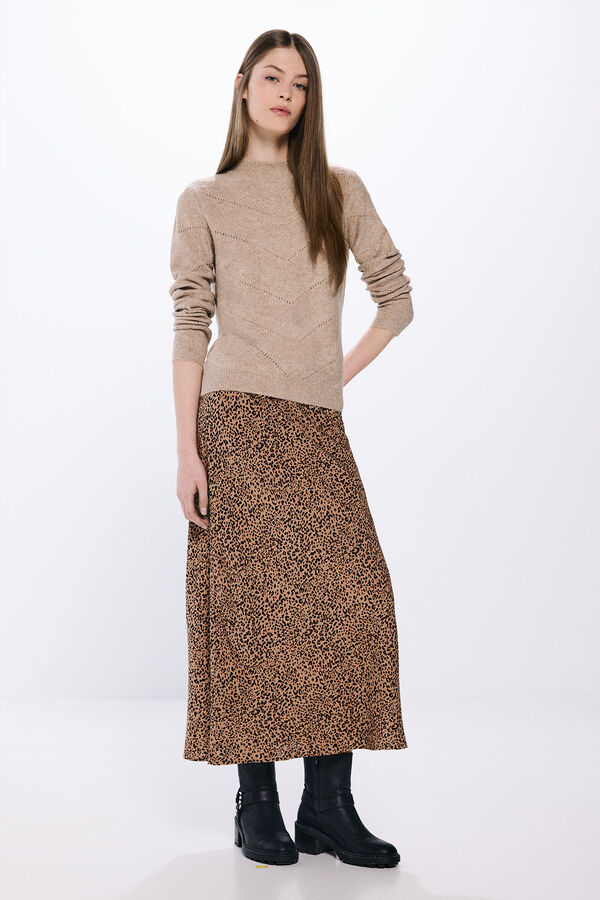 Springfield Jersey estructura chevron beige