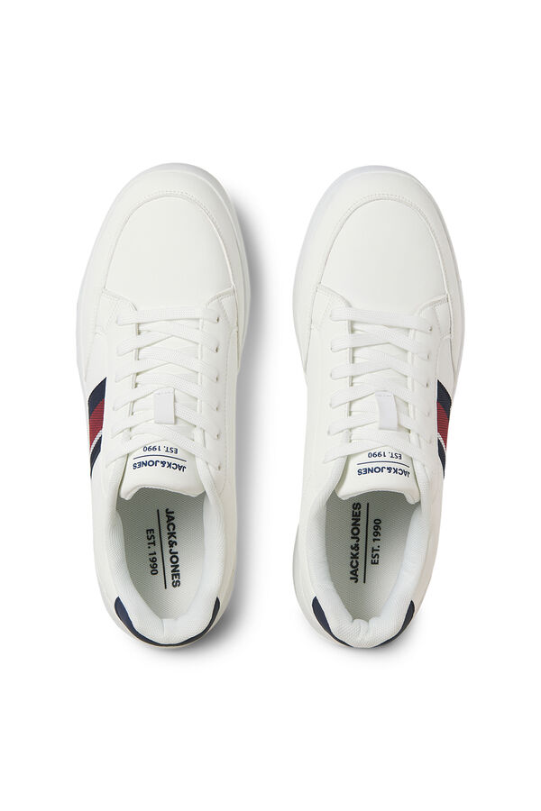 Jack & Jones Zapatillas casuales con suela goma blanco