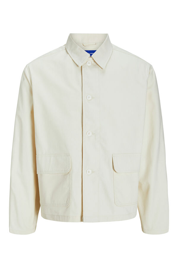 Jack & Jones Jaqueta oversized branco