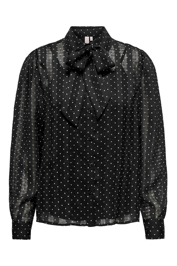 Only Camisa de gasa negro