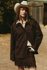 High Spirits Chaqueta Tawny marr&oacute;n