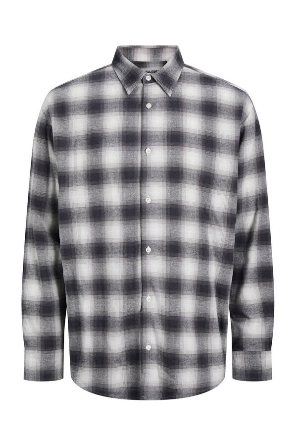 Jack & Jones Camisa cuadros negro