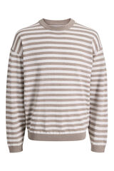 Jack & Jones Jersey b&aacute;sico de punto beige
