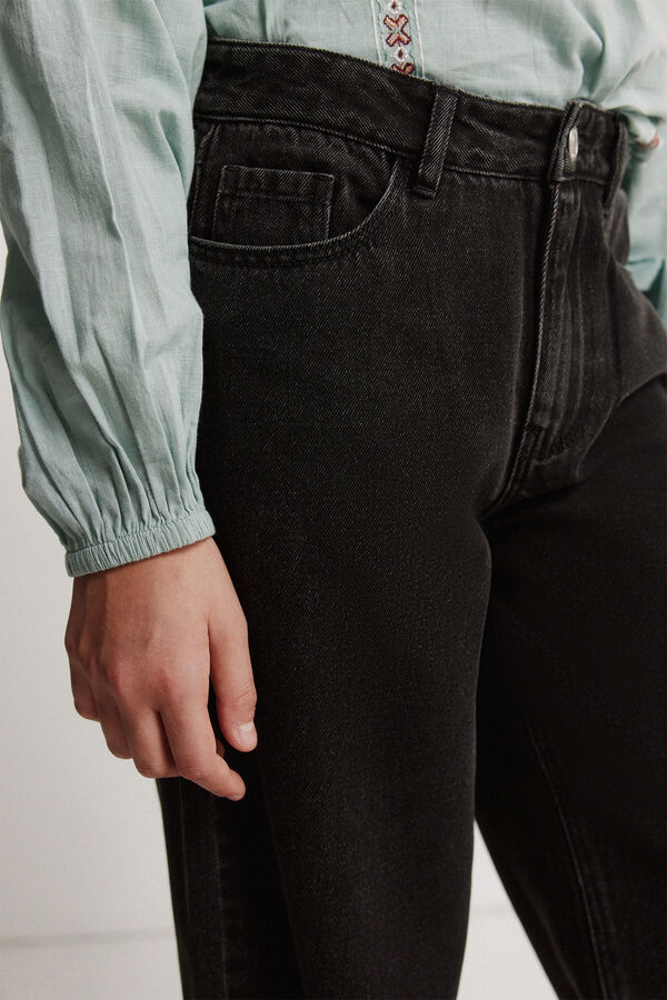 Springfield Kids Jeans wideleg para menina cinzento