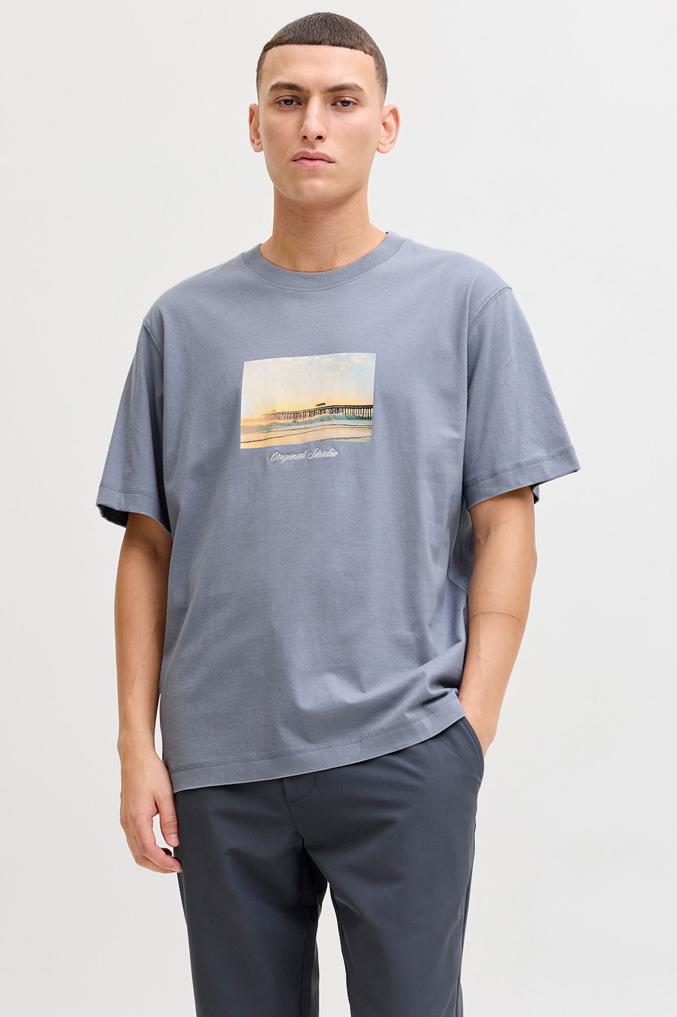 Jack & Jones Camiseta de manga curta com estampa