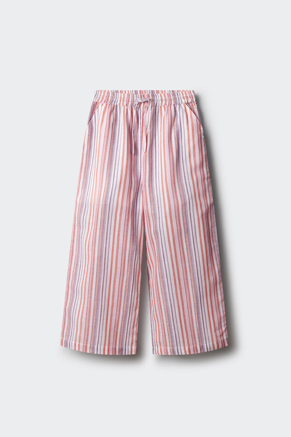 Springfield Kids Conjunto de cal&ccedil;as para menina em lurex rosa