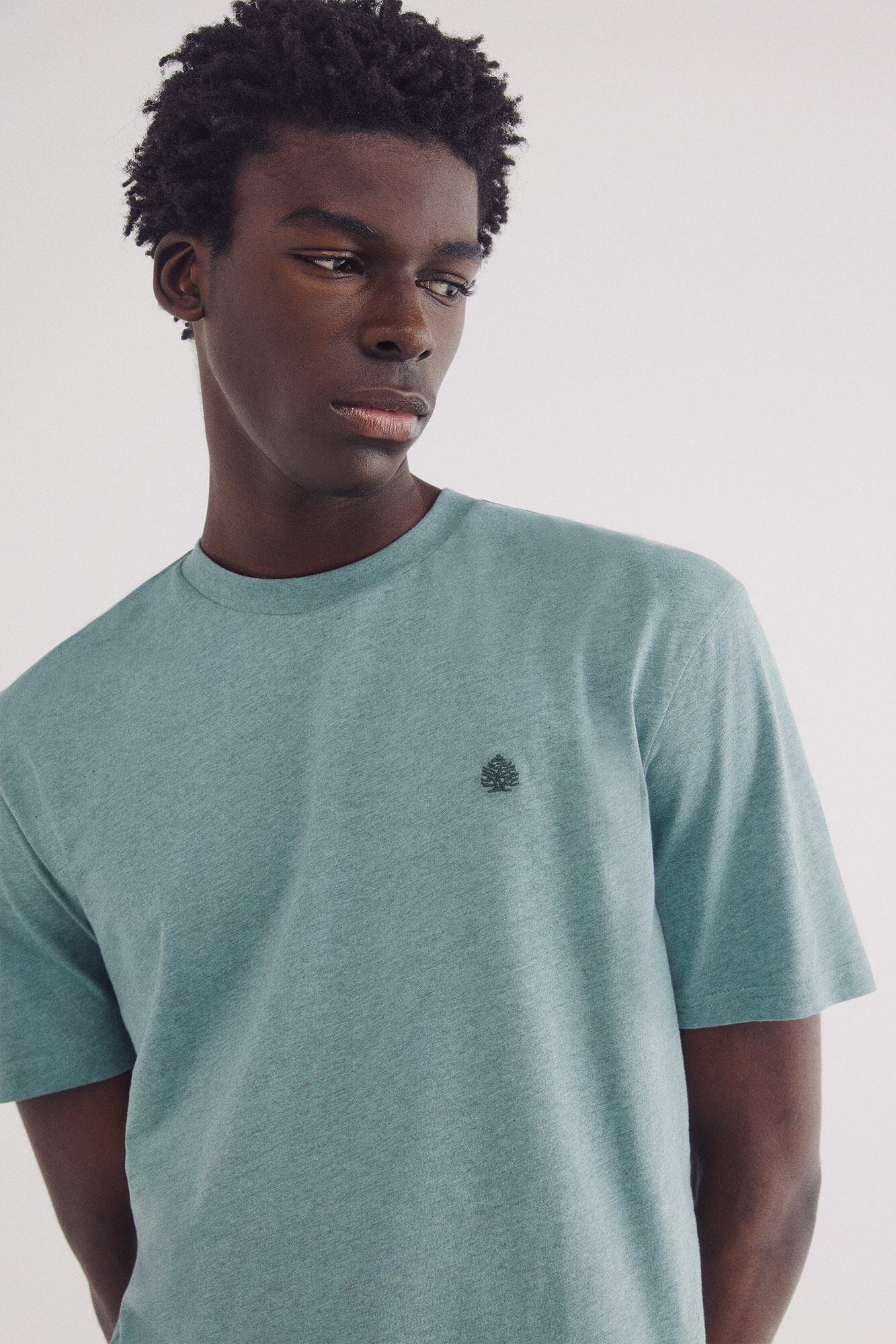 Springfield Camiseta b&aacute;sica melange