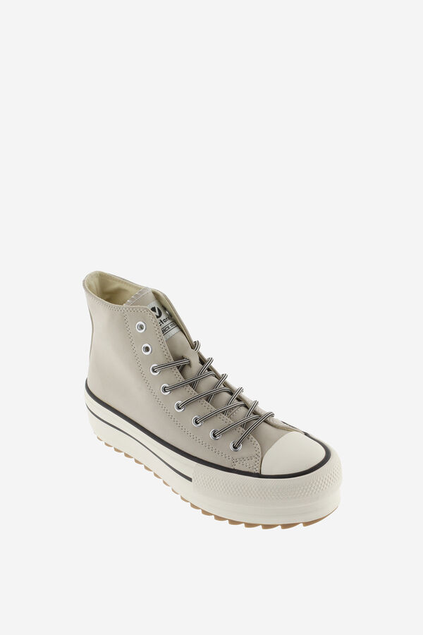 Victoria Zapatillas abotinadas de efecto piel nude