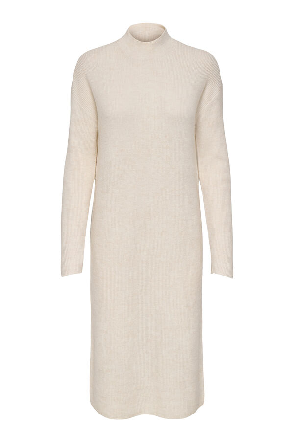 JDY Vestido de malha midi  cinzento