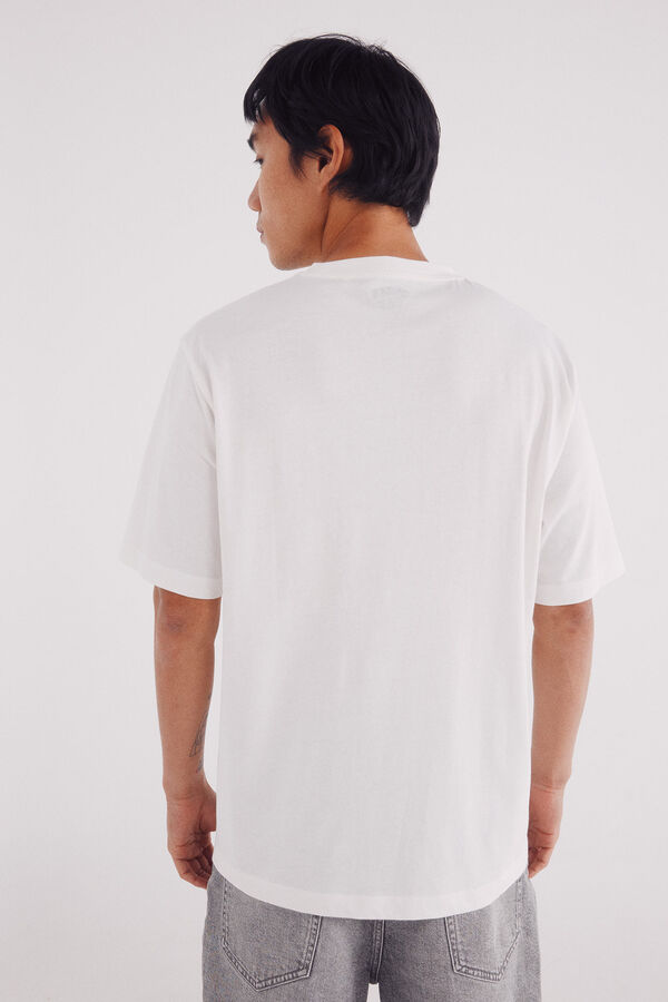 Springfield Camiseta Green Day marfil