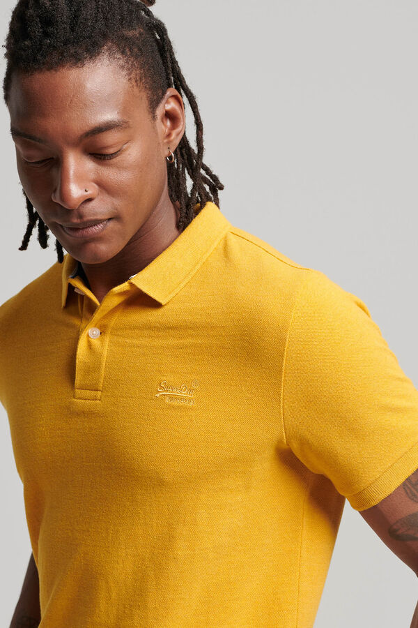 Superdry Classic Piqu&eacute; Polo Superdry amarillo