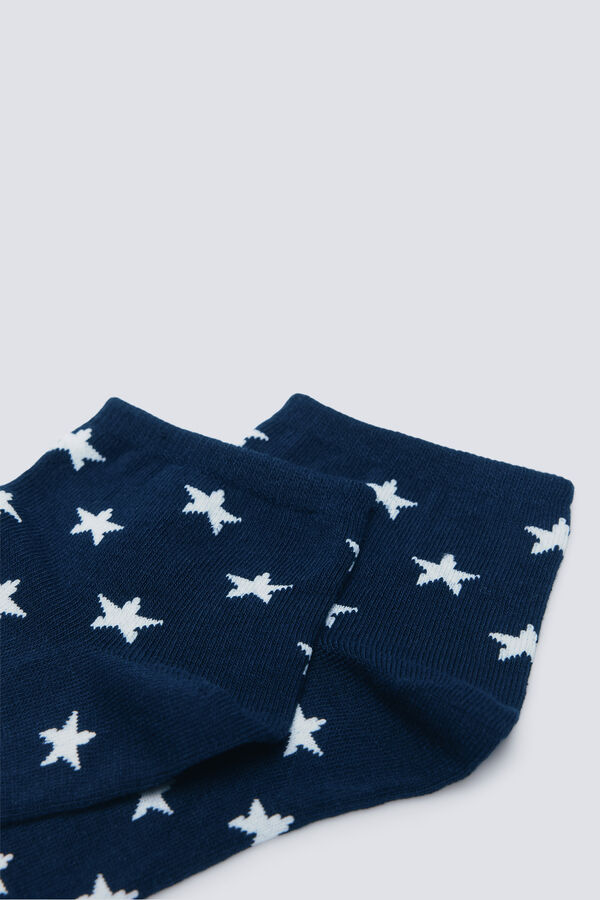 Springfield meia curta estrela azul