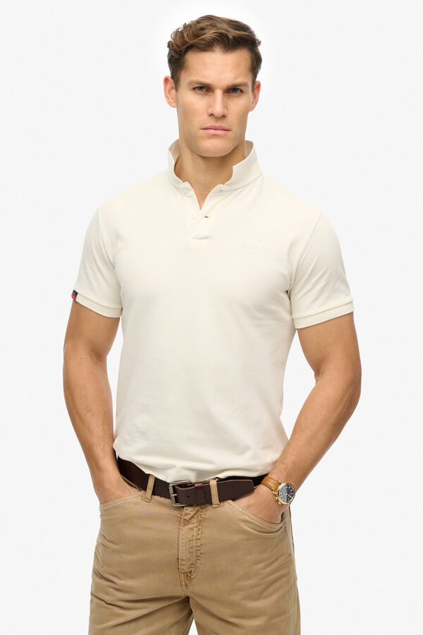 Superdry Vint Destroy Polo marfil