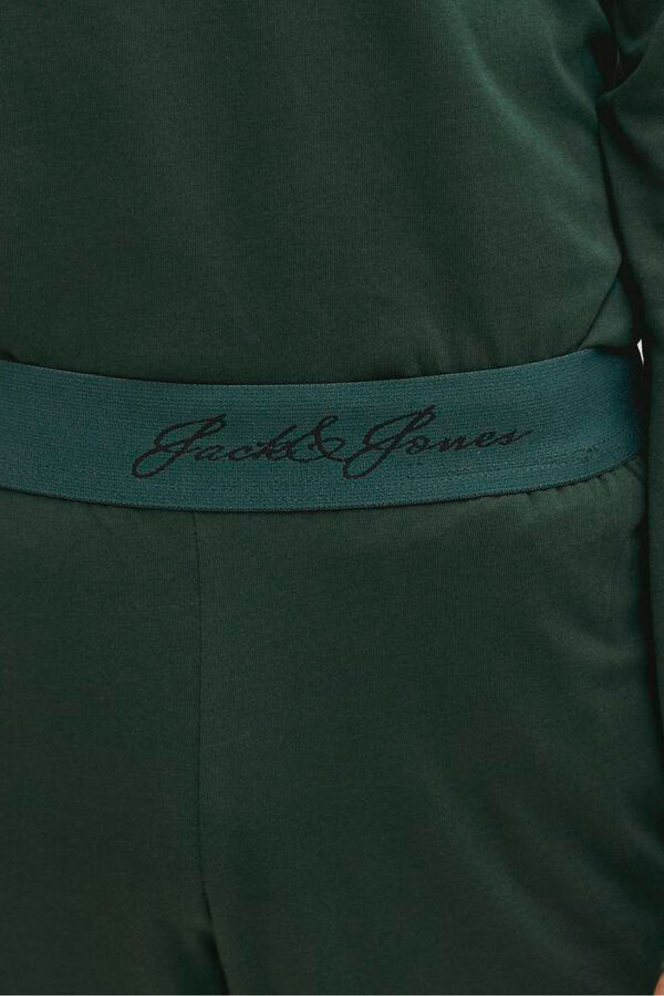 Jack & Jones Junior Set de pijama con logo turquesa