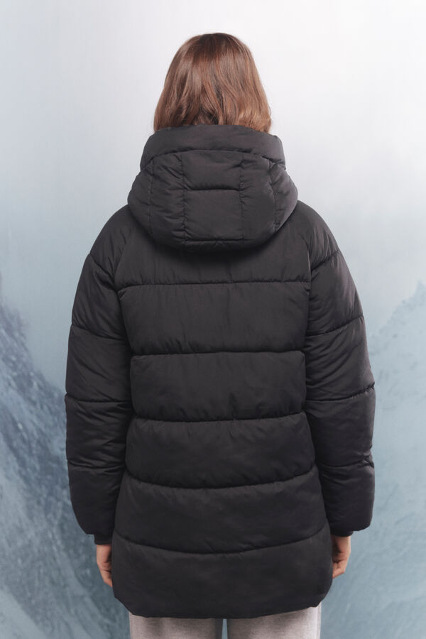 Springfield Chaqueta acolchada repelente al agua Sorona Aura negro