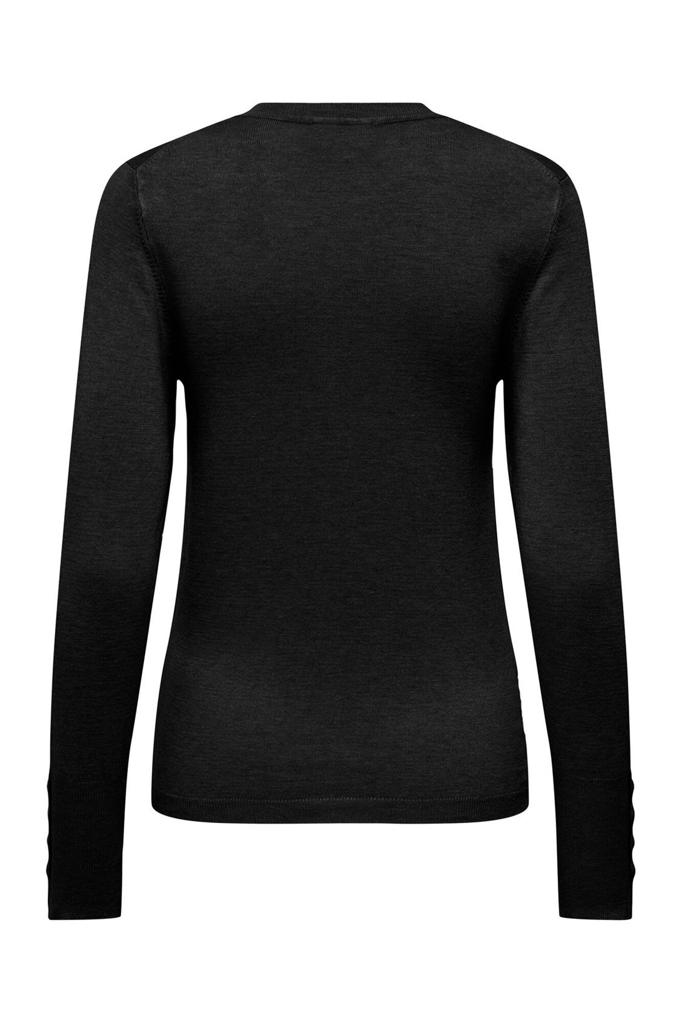 Only Camisola de malha fina com gola redonda