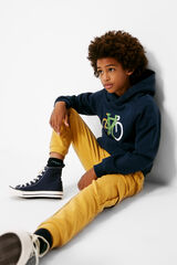 Springfield Kids Pantal&oacute;n jogger cargo ni&ntilde;o amarillo